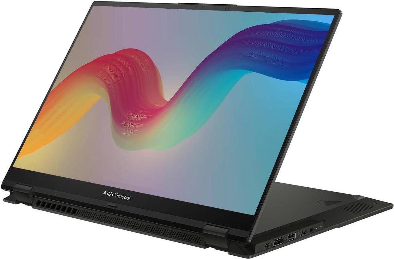 Alt view image 2 of 6 - ASUS Vivobook S 16 Flip 2-in-1 Laptop, 16" WUXGA Touchscreen, Intel Core i9-13900H, 40GB SSD, 2TB SSD, IR Camera, HDMI, Wi-Fi 6, Windows 11 Home, Midnight Black