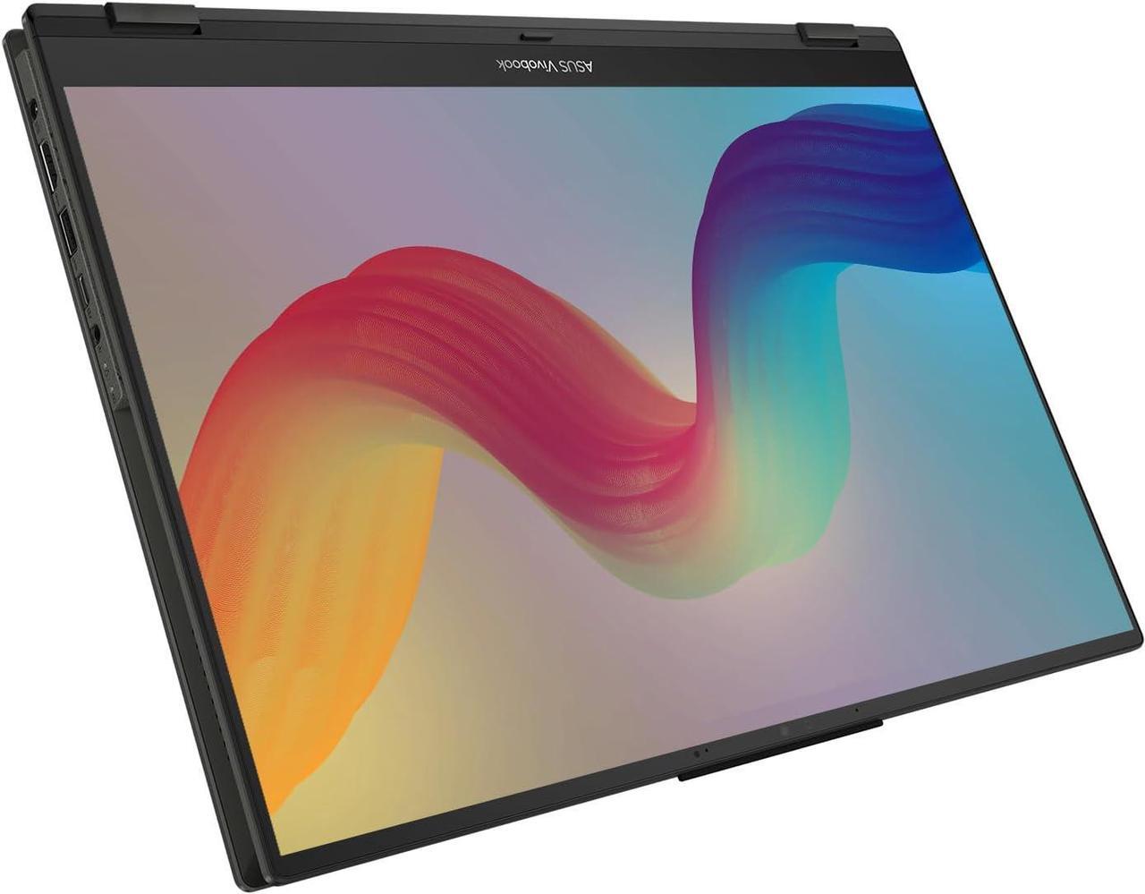 Alt view image 3 of 6 - ASUS Vivobook S 16 Flip 2-in-1 Laptop, 16" WUXGA Touchscreen, Intel Core i9-13900H, 40GB SSD, 2TB SSD, IR Camera, HDMI, Wi-Fi 6, Windows 11 Home, Midnight Black
