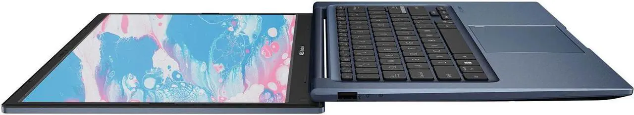 Alt view image 3 of 6 - ASUS Vivobook Laptop, 14" FHD Display, i3-1215U, 16GB RAM, 2TB SSD, Wi-Fi 6, HDMI, Webcam, Touchpad, Windows 11 Home, Blue