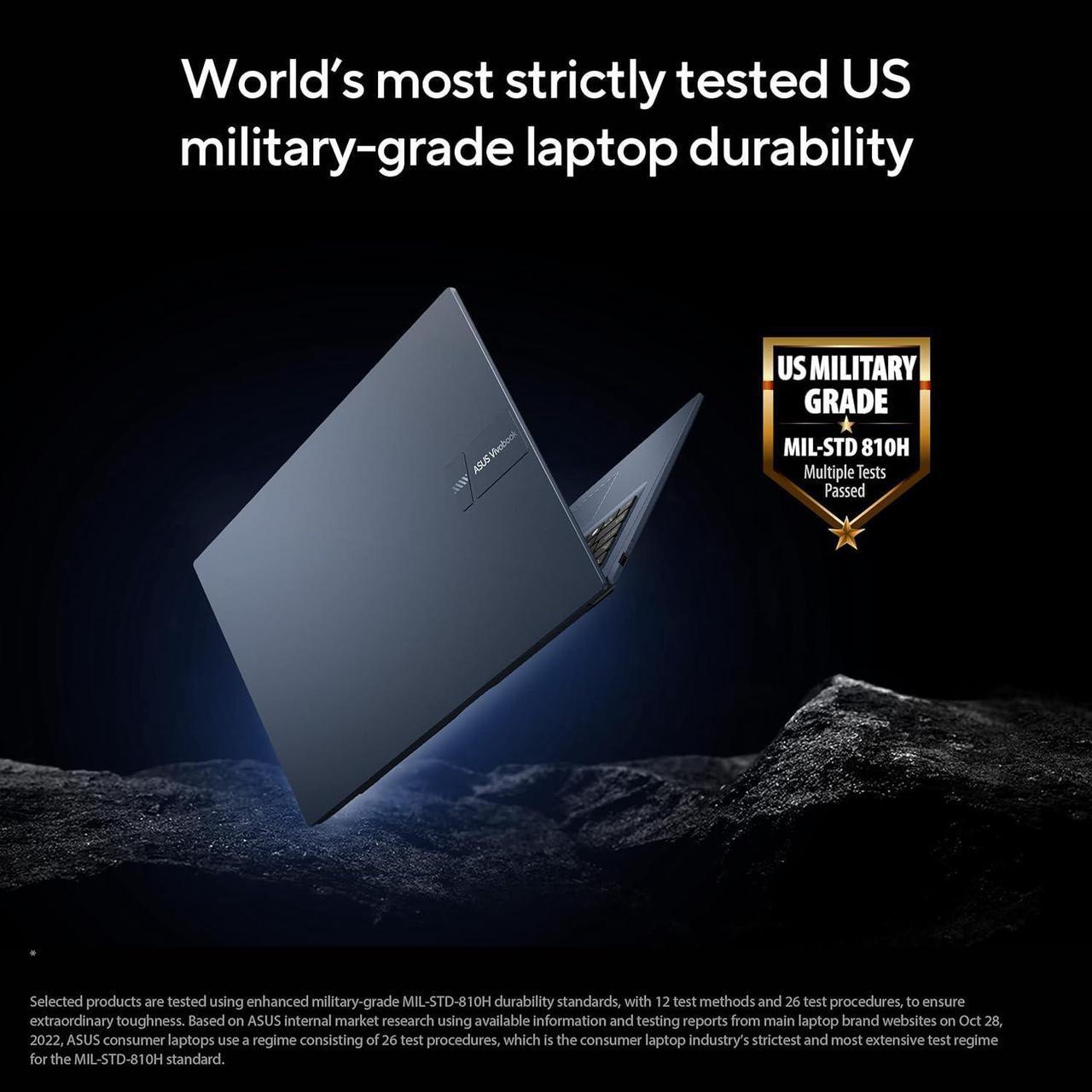 Alt view image 5 of 7 - ASUS Newest Vivobook 17 Business Laptop, 17.3'' FHD Display, 12th Gen Intel Core i3-1215U, 8GB RAM,512GB SSD, HDMI, Webcam, Wi-Fi, Windows 11 Pro, Blue