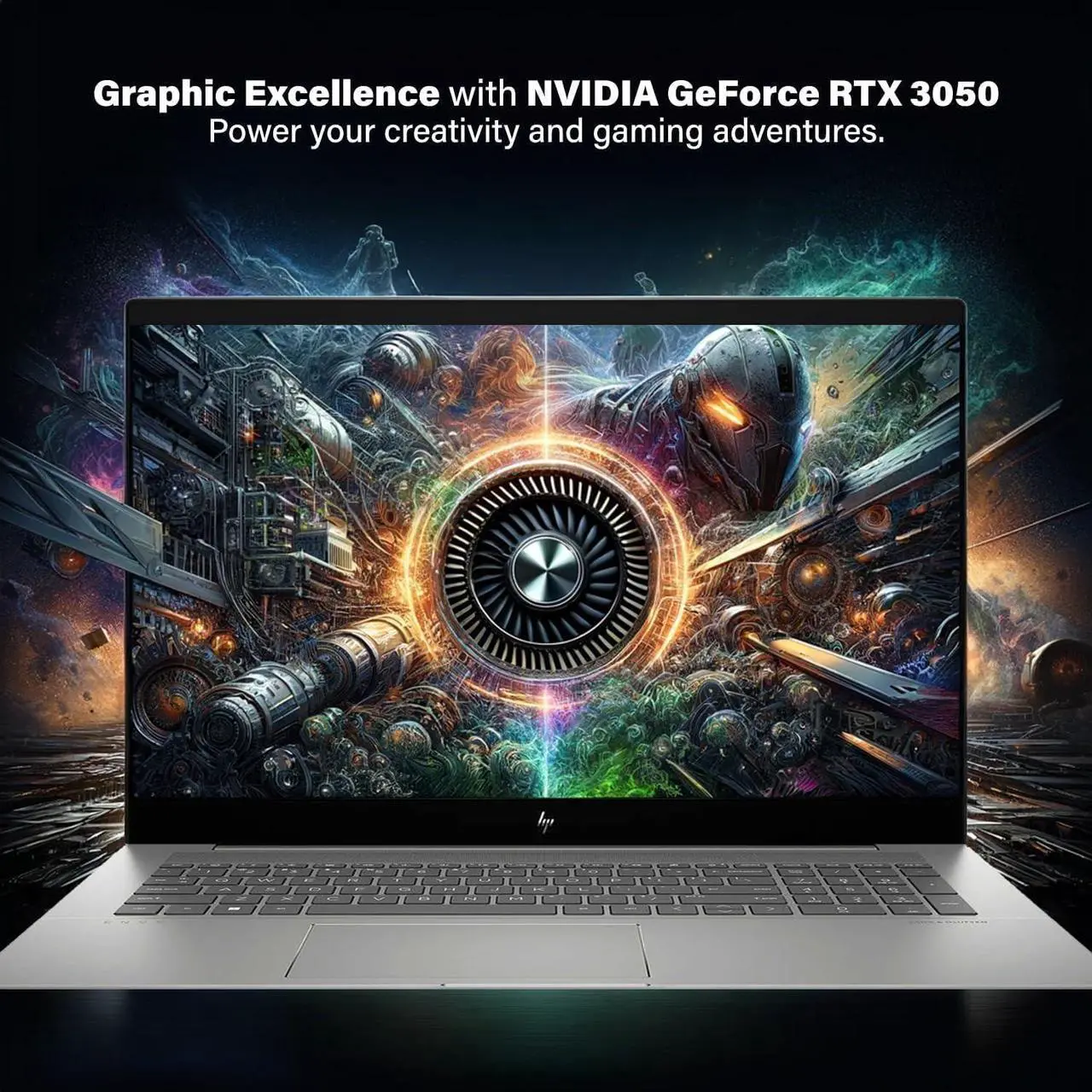 Alt view image 5 of 6 - HP Newest Envy Ultra 7 RTX 3050 Business Laptop, 17.3" UHD Diaplay, Intel Core Ultra 7 155U, NVIDIA GeForce RTX 3050, 64GB DDR5 RAM, 1TB SSD, Backlit KB, Wi-Fi 7, W11P