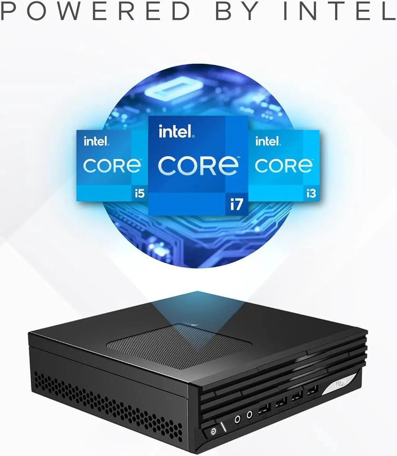 Alt view image 3 of 6 - MSI PRO DP21 Business MFF Desktop, Intel Core i7-13700, 32GB RAM, 1TB SSD, Wi-Fi 6, Win 11 Pro, Black