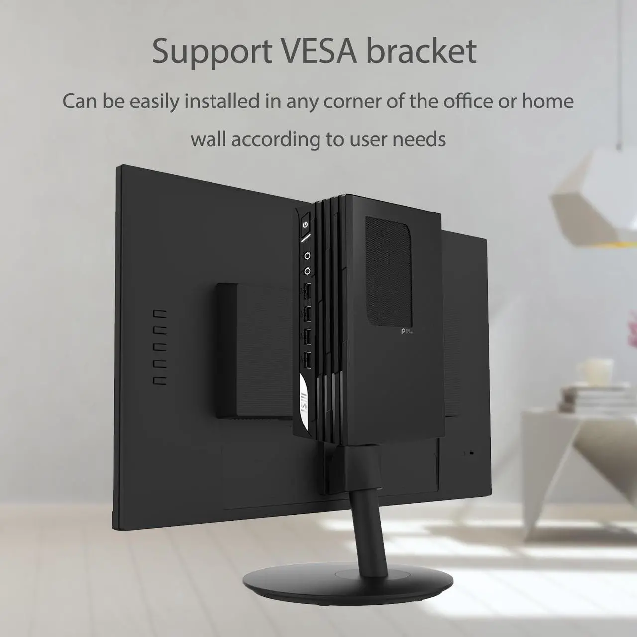 Alt view image 5 of 6 - MSI PRO DP21 Business MFF Desktop, Intel Core i7-13700, 32GB RAM, 1TB SSD, Wi-Fi 6, Win 11 Pro, Black