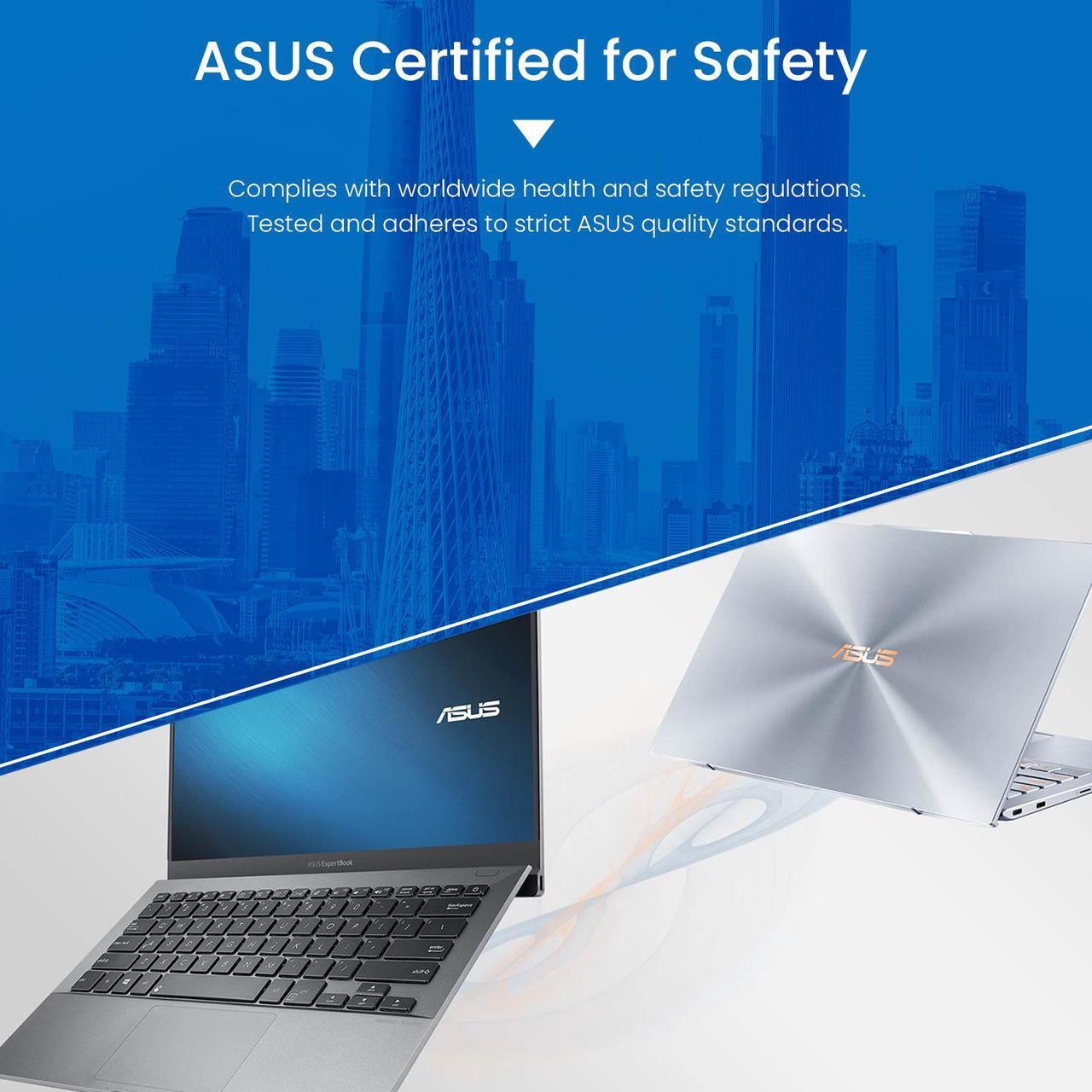 Alt view image 5 of 6 - ASUS 65W USB-C Power Adapter, Compatible with ZenBook, VivoBook, ROG, TUF, Creator Series, Chromebook, and ExpertBook Laptops. AC Charger with Supply Cord for Reliable Charging