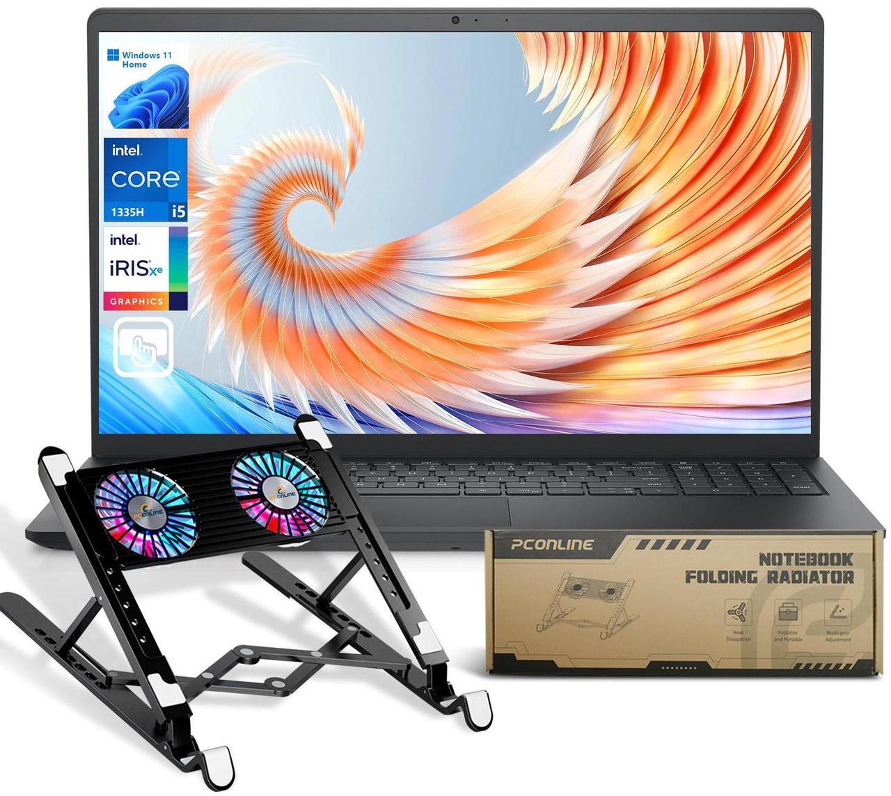 Main image of Dell Inspiron 15 3530 Touchscreen Laptop, 15.6 FHD Backlit Display, Intel i5-1335U (Beats i7-1255U), 16GB RAM, 1TB SSD, SD Card Reader, Bundle with PCO Notebook Folding Radiator Laptop Cooler
