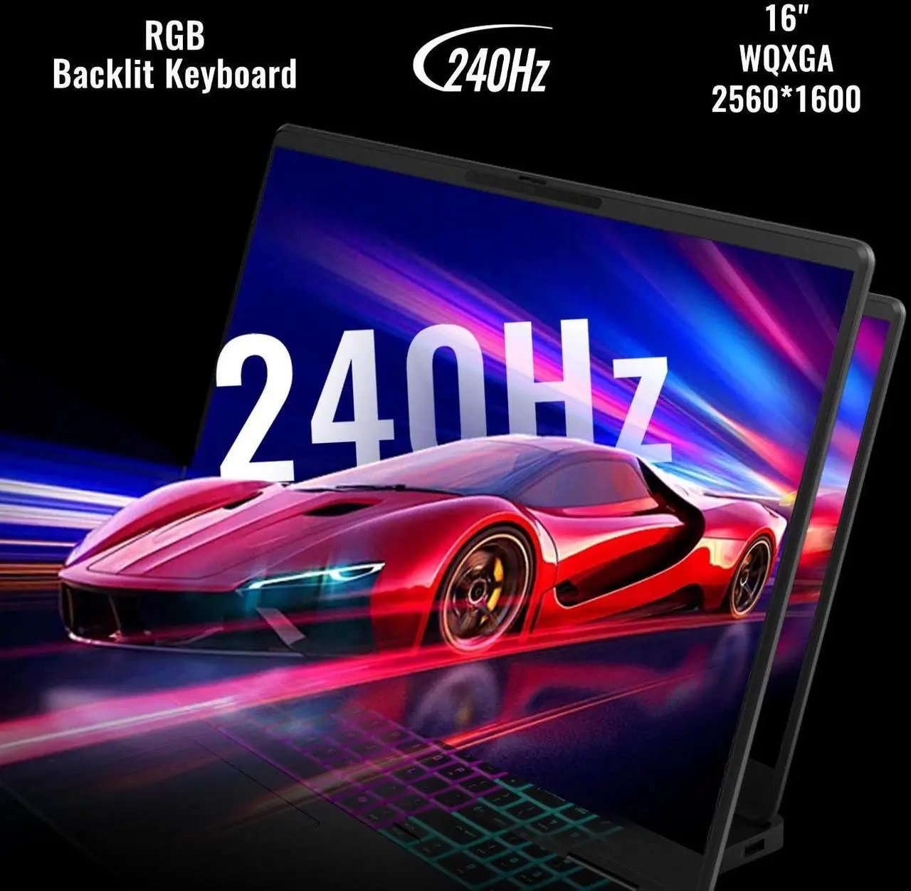 Alt view image 4 of 7 - HP Omen MAX Gaming Laptop, 16" WQXGA 240Hz, AMD Ryzen AI 9 HX 375, NVIDIA RTX 5060, 64GB DDR5 RAM, 4TB SSD, RGB keyboard, Wi-Fi 7, Windows 11 Pro, Black