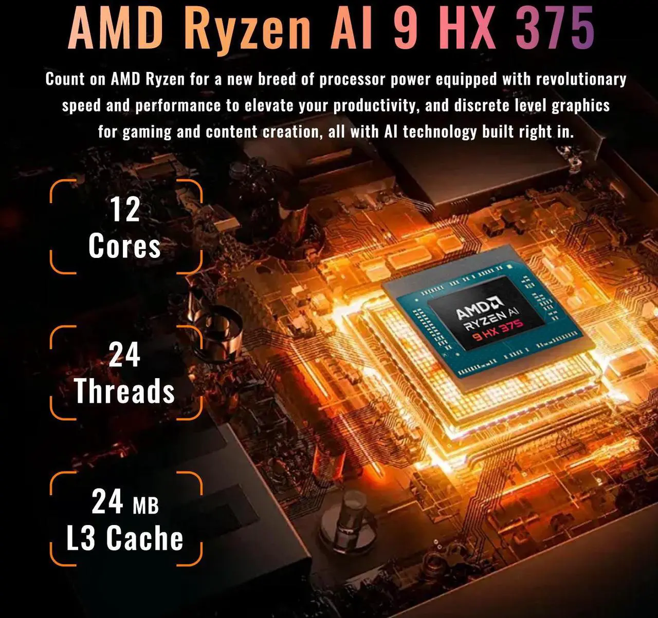 Alt view image 3 of 7 - HP Omen MAX Gaming Laptop, 16" WQXGA 240Hz, AMD Ryzen AI 9 HX 375, NVIDIA RTX 5060, 64GB DDR5 RAM, 4TB SSD, RGB keyboard, Wi-Fi 7, Windows 11 Pro, Black