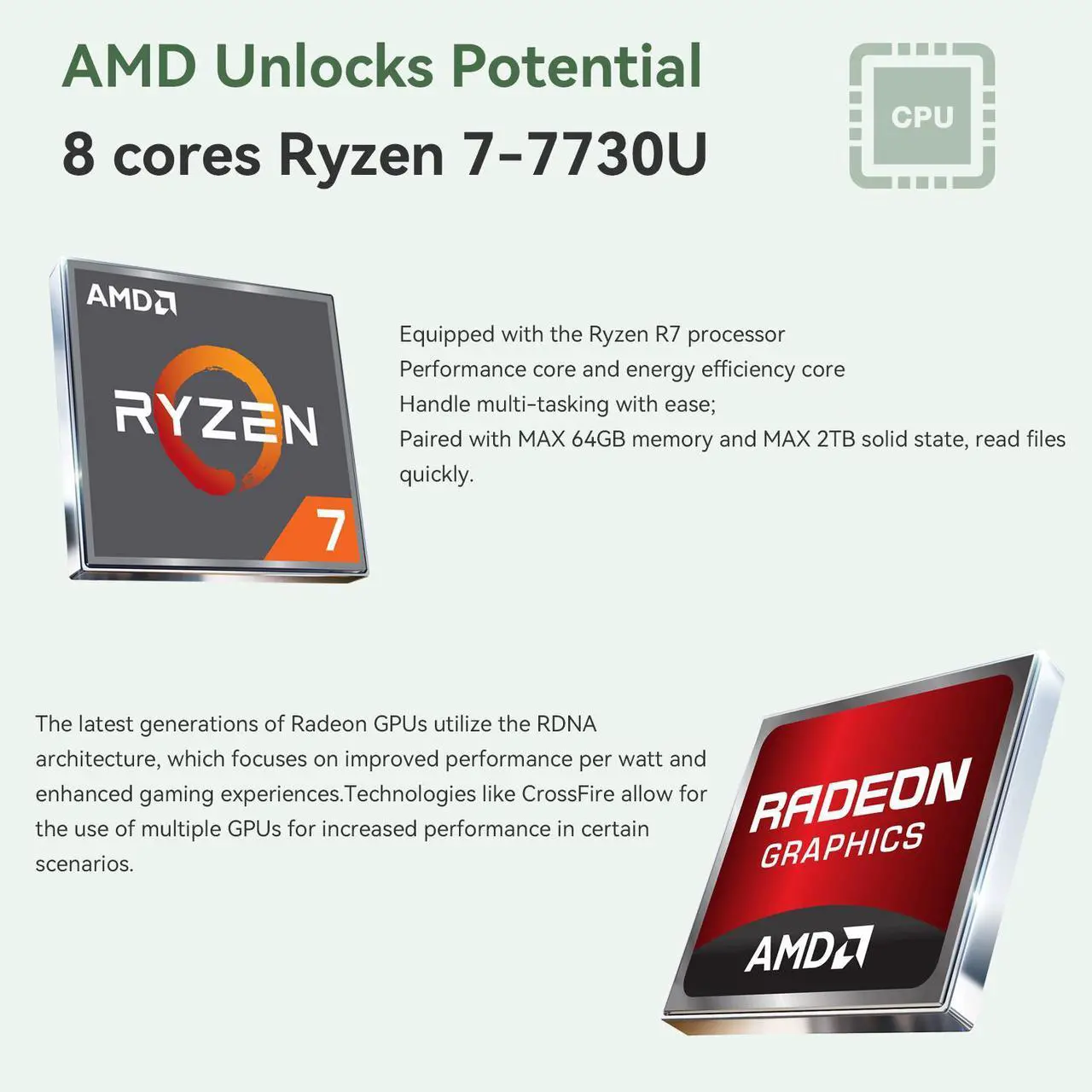 Alt view image 3 of 6 - HP Newest 255 G10 Professional Business Laptop, AMD Ryzen 7 7730U, 15.6" FHD IPS Display, 32GB RAM, 1TB PCle SSD, HDMI, Wi-Fi 6, Webcam, Windows 11 Pro, Black