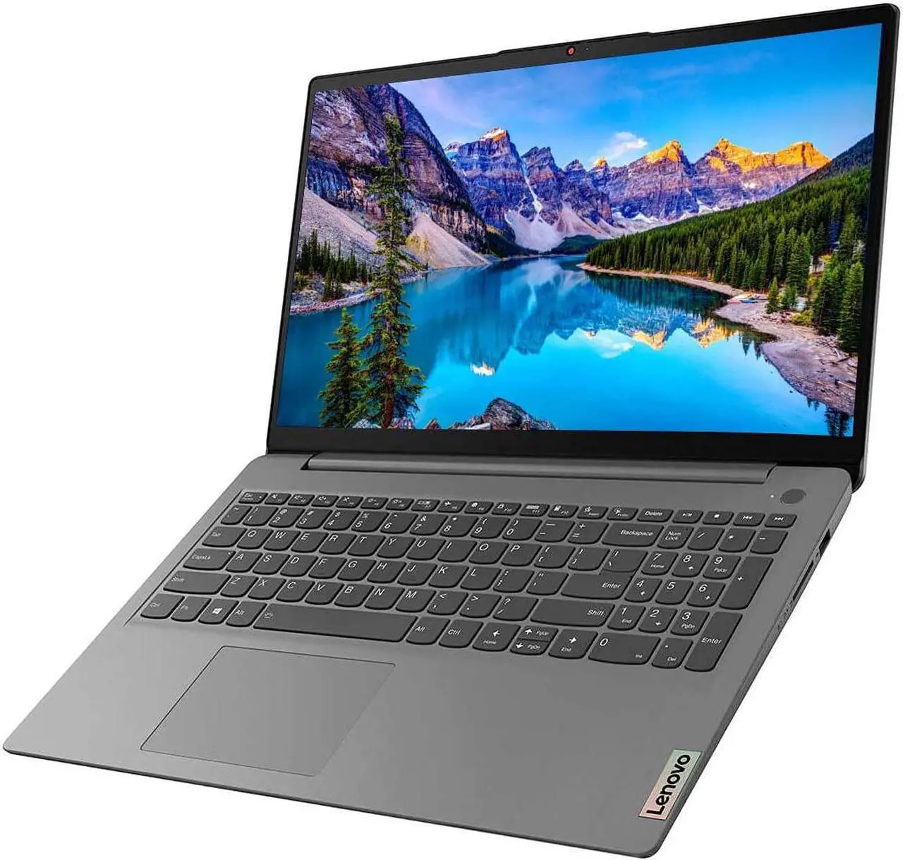 Alt view image 6 of 6 - 2022 Newest Lenovo IdeaPad 3 Laptop, 15.6" FHD Touchscreen, Intel Core i5-1135G7 Processor, 20GB Memory, 512GB PCIe SSD, Fingerprint Reader, Backlit Keyboard, Bluetooth, Wi-Fi 6, Windows 10 Home, Grey