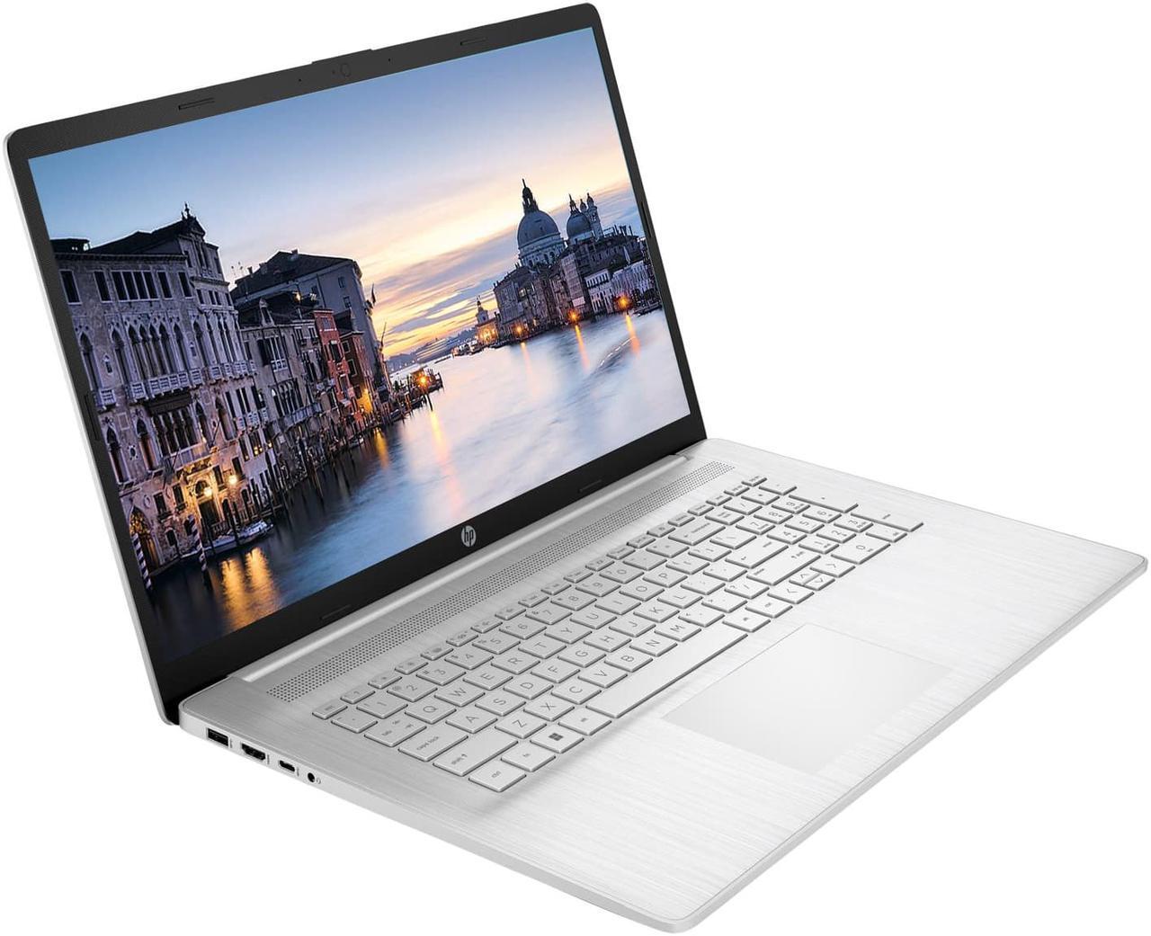 Alt view image 2 of 6 - HP 17 Laptop, 17.3" HD+ Touchscreen, 13th Gen Intel Core i7-1355U, 16GB RAM, 1TB SSD, Wi-Fi 6, Webcam, Bluetooth, HDMI, Windows 11 Home, Silver