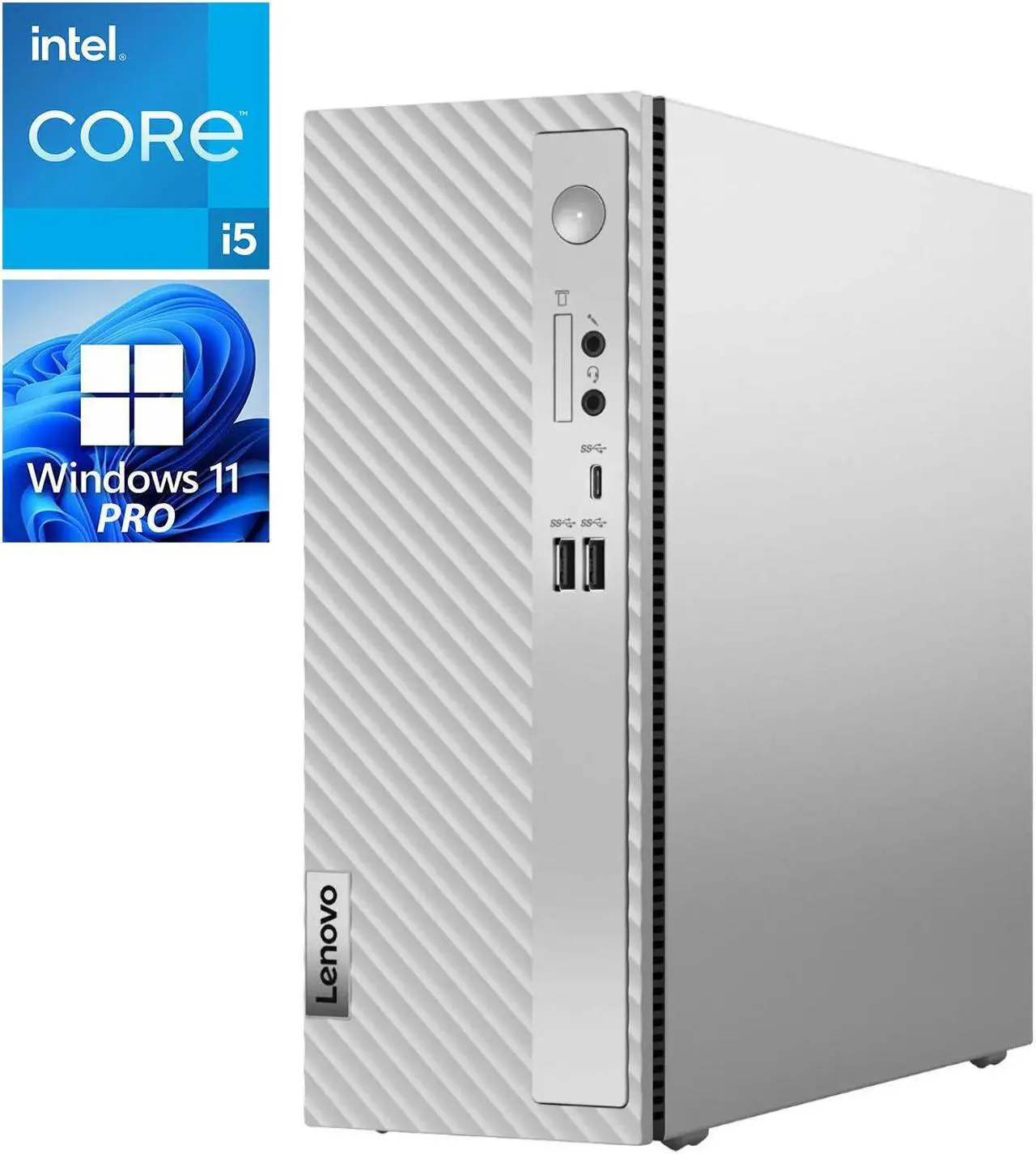 Main image of Lenovo IdeaCentre Pro 3 i5 Desktop, Intel i5-14400,7-in-1 Card Reader, 16GB RAM, 1TB SSD, Wi-Fi 6, VGA, Wired KB & Mouse, Windows 11 Pro