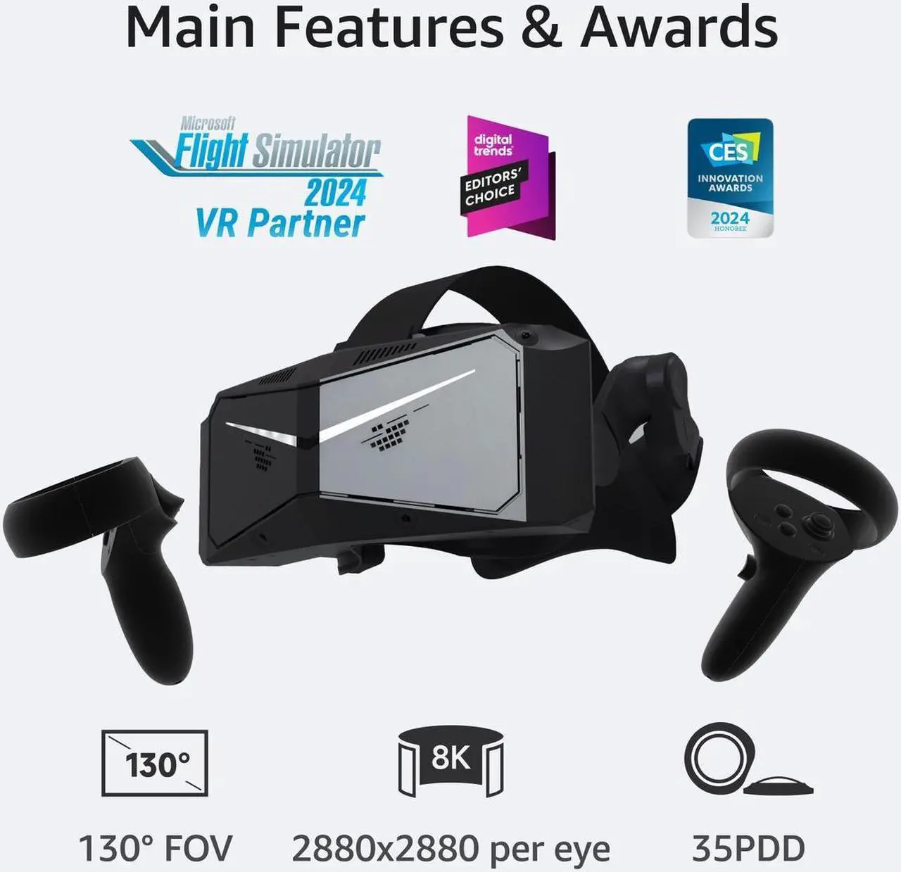 Alt view image 4 of 7 - ASUS ProArt VR Ready Desktop, i7-13700, RTX 4070, 64GB RAM, 2TB SSD, W11 Pro, Bundle with Pimax Crystal Light Prime 8K QLED PCVR Headset, for Designing, Exhibition, Training and Education