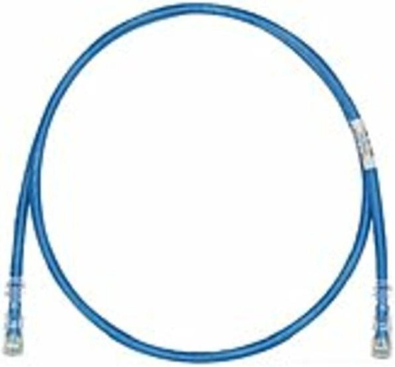Alt view image 4 of 9 - Panduit UTPSP5BUY 5 ft. Cat 6 Blue Network Ethernet Cable