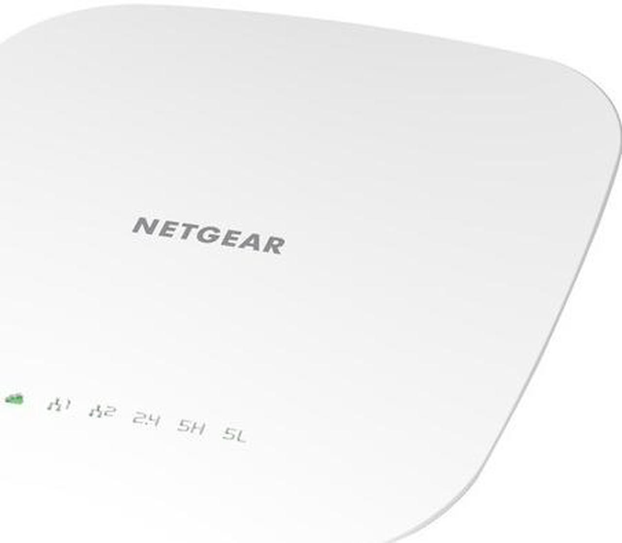 Alt view image 5 of 12 - NETGEAR Insight Managed Smart Cloud Tri-Band 4x4 Wireless Access Point, Power Adapter not Included (WAC540)
