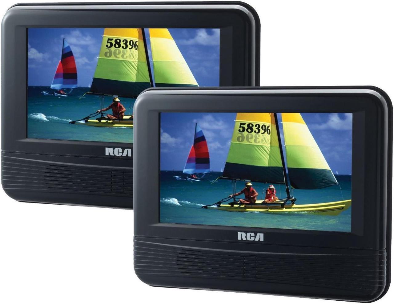 Alt view image 3 of 5 - RCA DRC69705 7-Inch Dual Screen Mobile DVD System