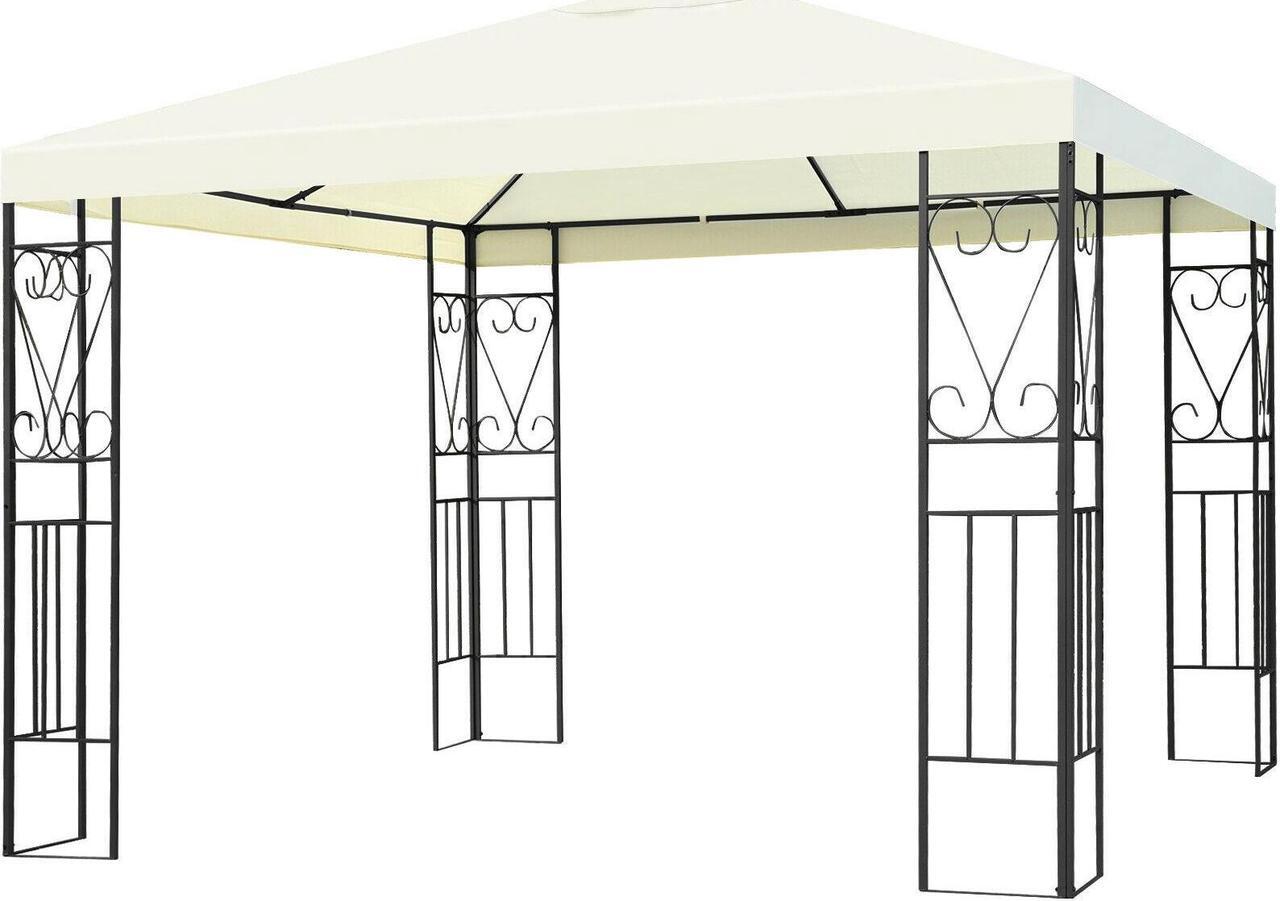 Alt view image 7 of 7 - 10 x 10 Feet Patio Gazebo Canopy Tent Garden Shelter