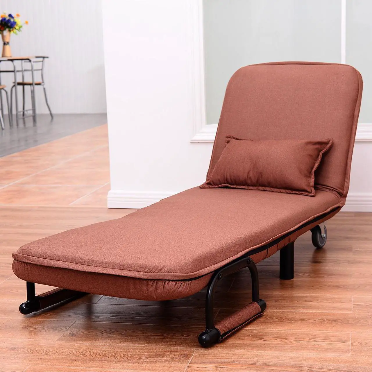 Alt view image 6 of 7 - Convertible Folding Leisure Recliner Sofa Bed