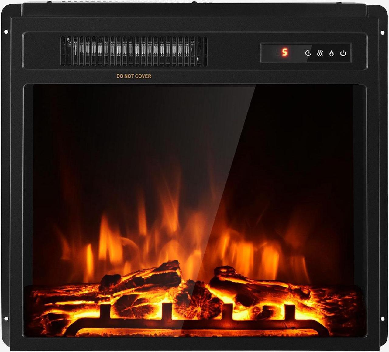 Main image of SlickBlue 18 Inch 1500W Electric Fireplace Freestanding and Recessed Heater