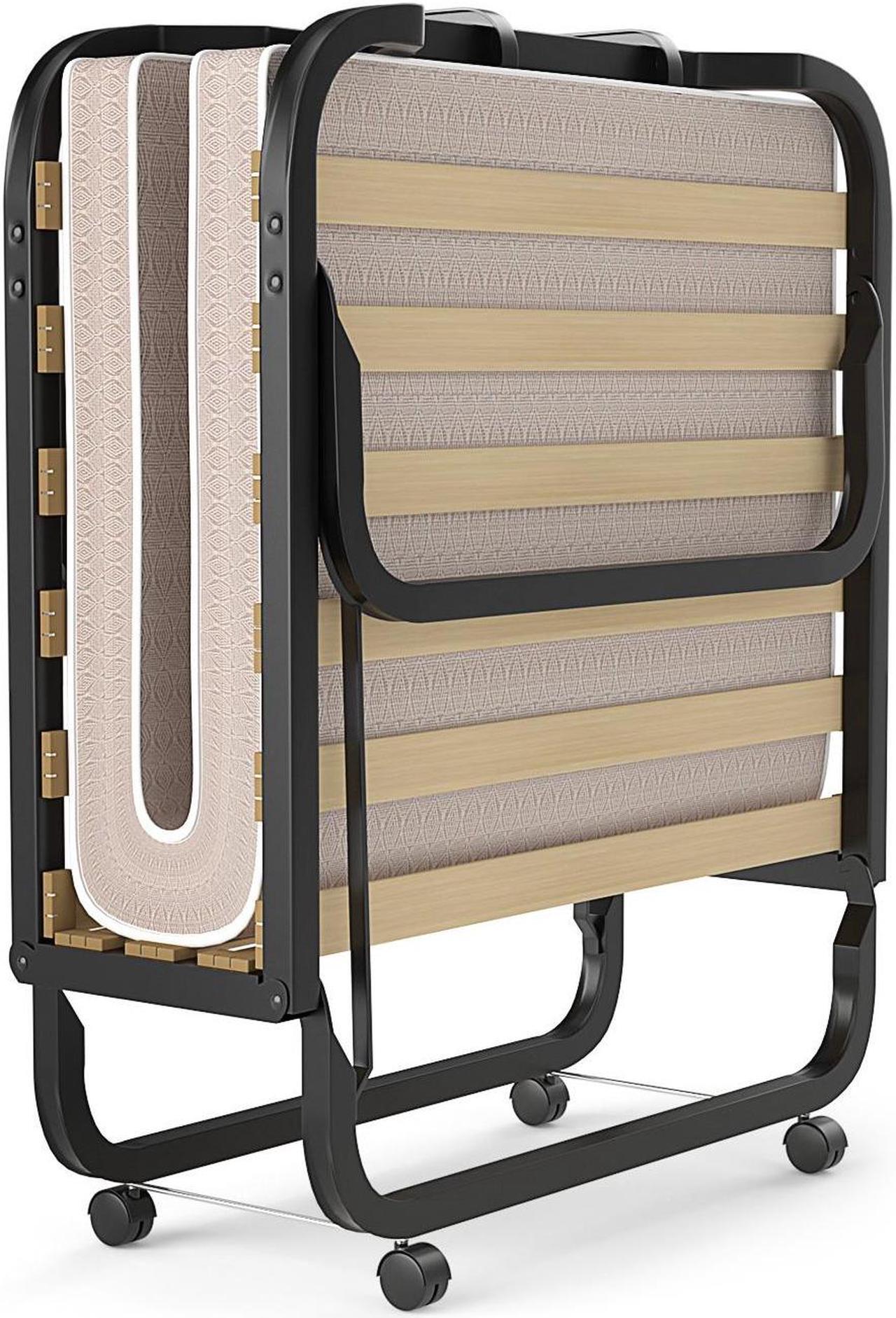 Main image of SlickBlue Rollaway Folding Bed with Memory Foam Mattress