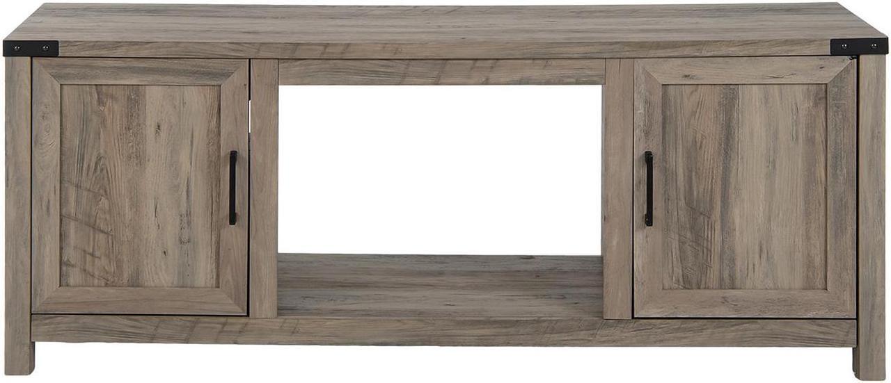 Main image of SlickBlue Electric Fireplace TV Stand with Storage Cabinets for TVs up to 70 Inch-Natural