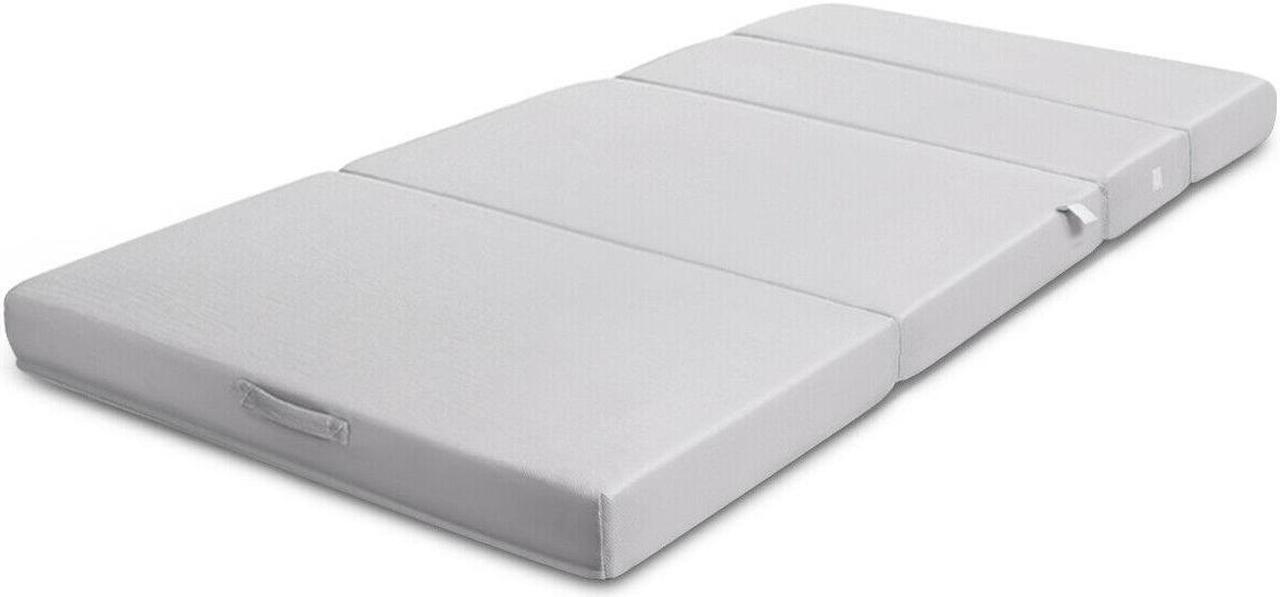 Alt view image 2 of 7 - SlickBlue 4 Inch Folding Sofa Bed Foam Mattress with Handles-Twin XL