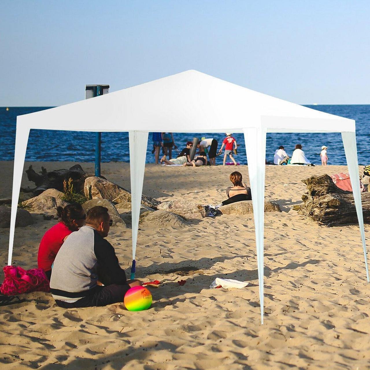 Alt view image 3 of 7 - SlickBlue Outdoor Side Walls Canopy Tent with 4 Removable Sidewalls