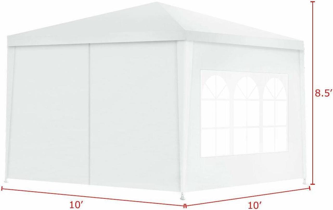 Alt view image 5 of 7 - SlickBlue Outdoor Side Walls Canopy Tent with 4 Removable Sidewalls