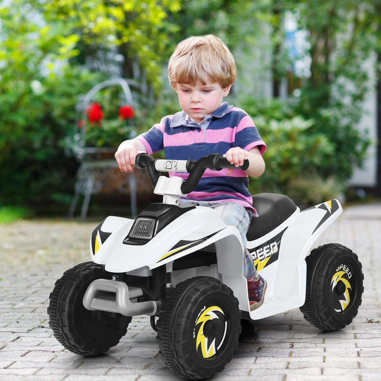 Alt view image 2 of 7 - SlickBlue 6V Kids Electric ATV 4 Wheels Ride-On Toy