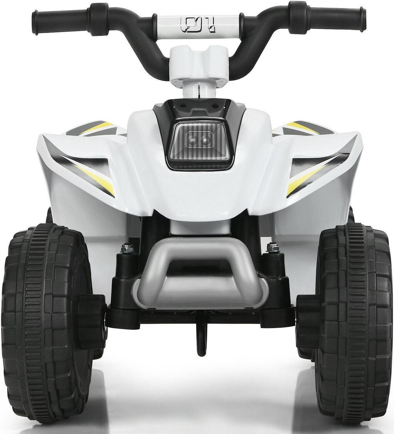 Alt view image 4 of 7 - SlickBlue 6V Kids Electric ATV 4 Wheels Ride-On Toy