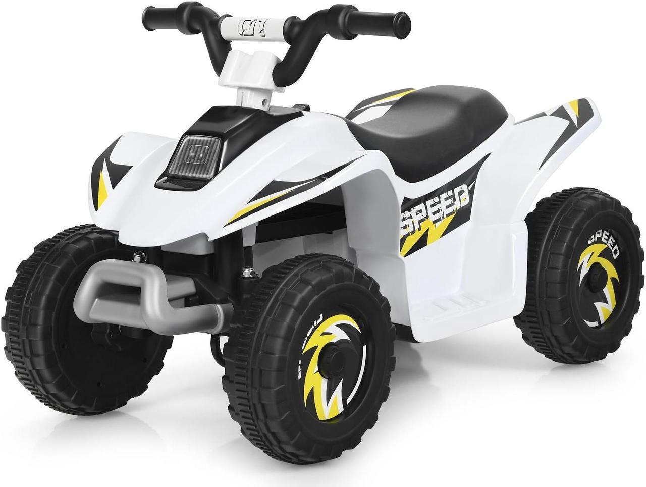 Alt view image 6 of 7 - SlickBlue 6V Kids Electric ATV 4 Wheels Ride-On Toy