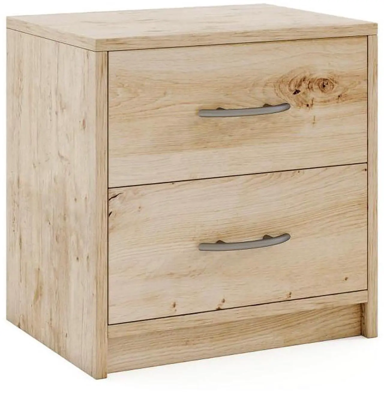 Main image of SlickBlue 2 Drawer Nightstand with Storage for Living Room