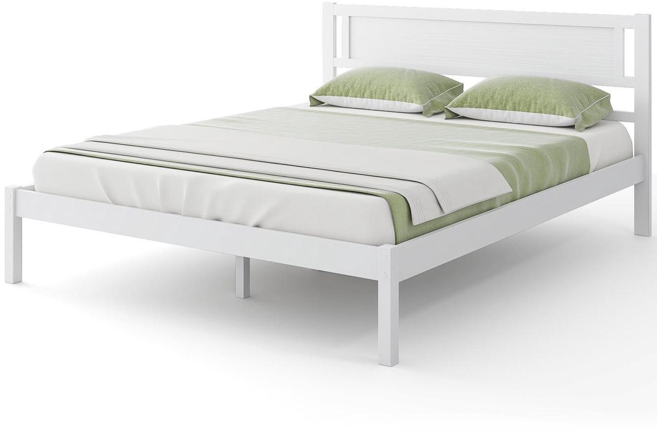 Alt view image 4 of 7 - SlickBlue Wood Bed Frame with Headboard and Wooden Slats Support-Queen