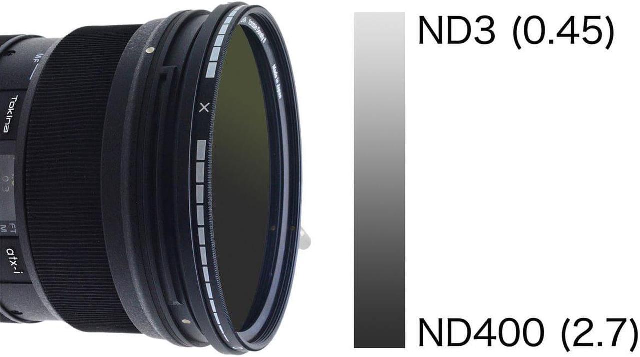 Alt view image 6 of 12 - Hoya 55mm Variable Neutral Density II ND3-ND400 Digital Filter **NEW DESIGN**