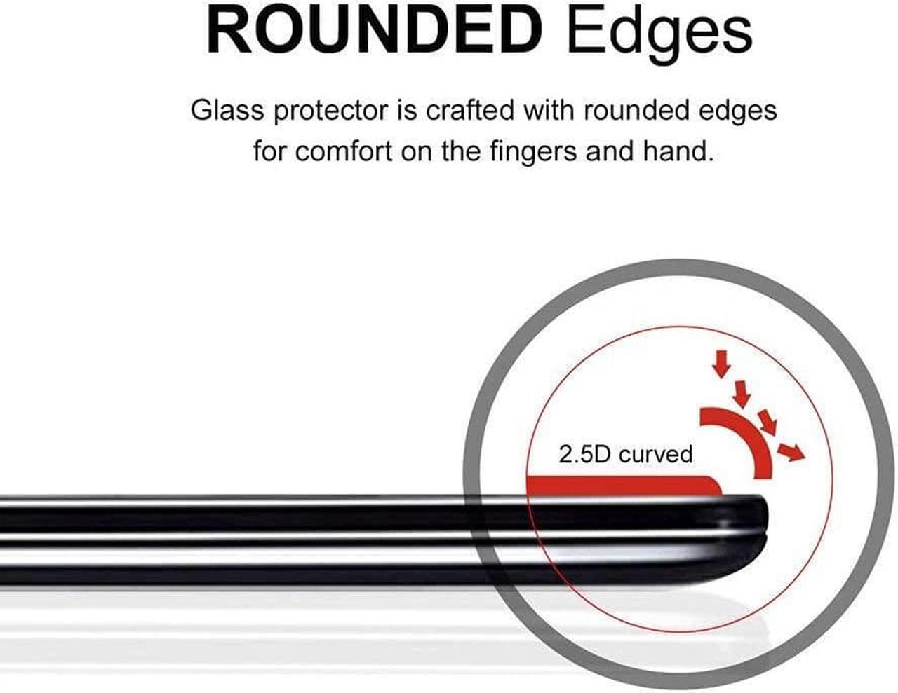 Alt view image 3 of 4 - Supershieldz (2 Pack) Designed for Motorola Moto E (2020) Tempered Glass Screen Protector, Anti Scratch, Bubble Free