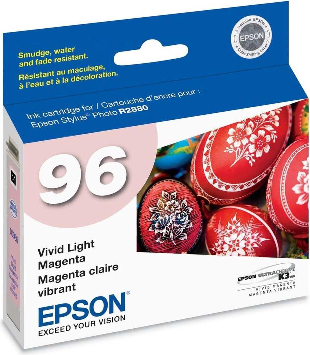 Epson T096620 T096 Ultrachrome K3 Vivid Light Magenta Ink Cartridge/ Stylus Photo R2880 Ink, small