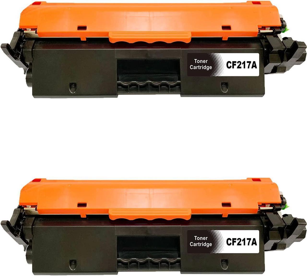 2 Pack PrinterPro Compatible Replacement for HP 17A CF217A Black Toner Cartridge hp 17a cf217a - HP Printer Laserjet Pro M102a, M102w, MFP M130a, MFP M130fn, MFP M130fw, MFP M130nw (2 Pack)