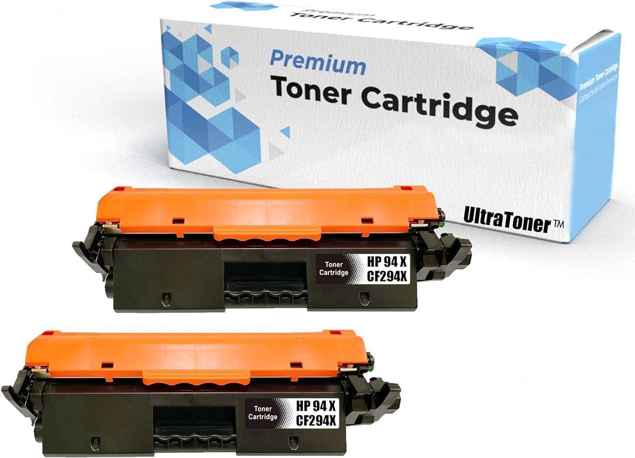 2 Pack Ultra Toner® Compatible Replacement for HP 94X CF294X hp94x cf294x 94a cf294a hp94 High Yield Black Toner Cartridge for HP Laserjet Pro M118dw MFP M148dw MFP M148fdw MFP M149fdw