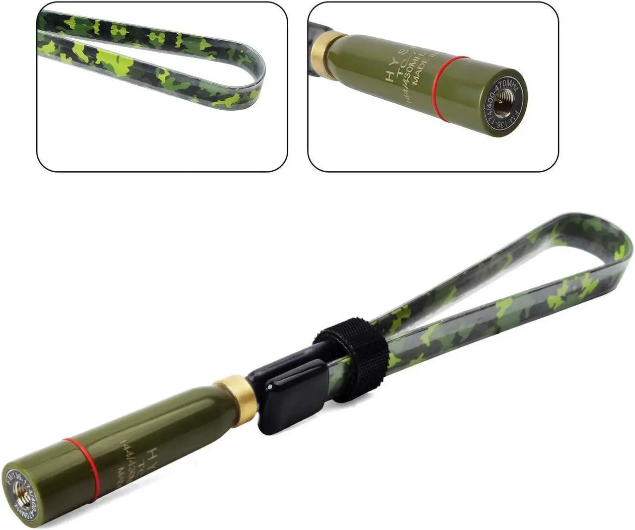 Alt view image 2 of 6 - TWAYRDIO VHF UHF 2Meter 70cm Foldable Tactical Antenna 15.3 inch Dual Band 144/430MHz SMA Male Handheld Radio Antennas for YAESU/Vertex Standard FT-60 FT-70 FT-70D TYT ICOM PUXING Two-Way Radios