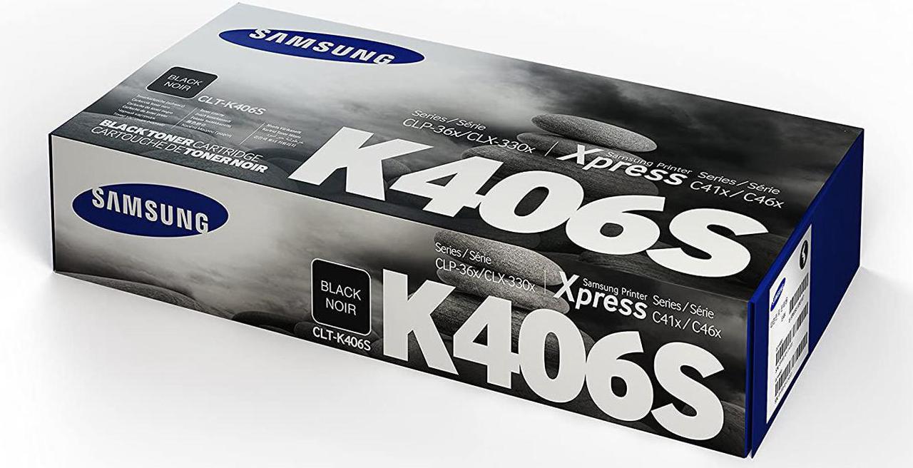 Samsung CLT-K406S (SU122A) Black Original Toner Cartridge