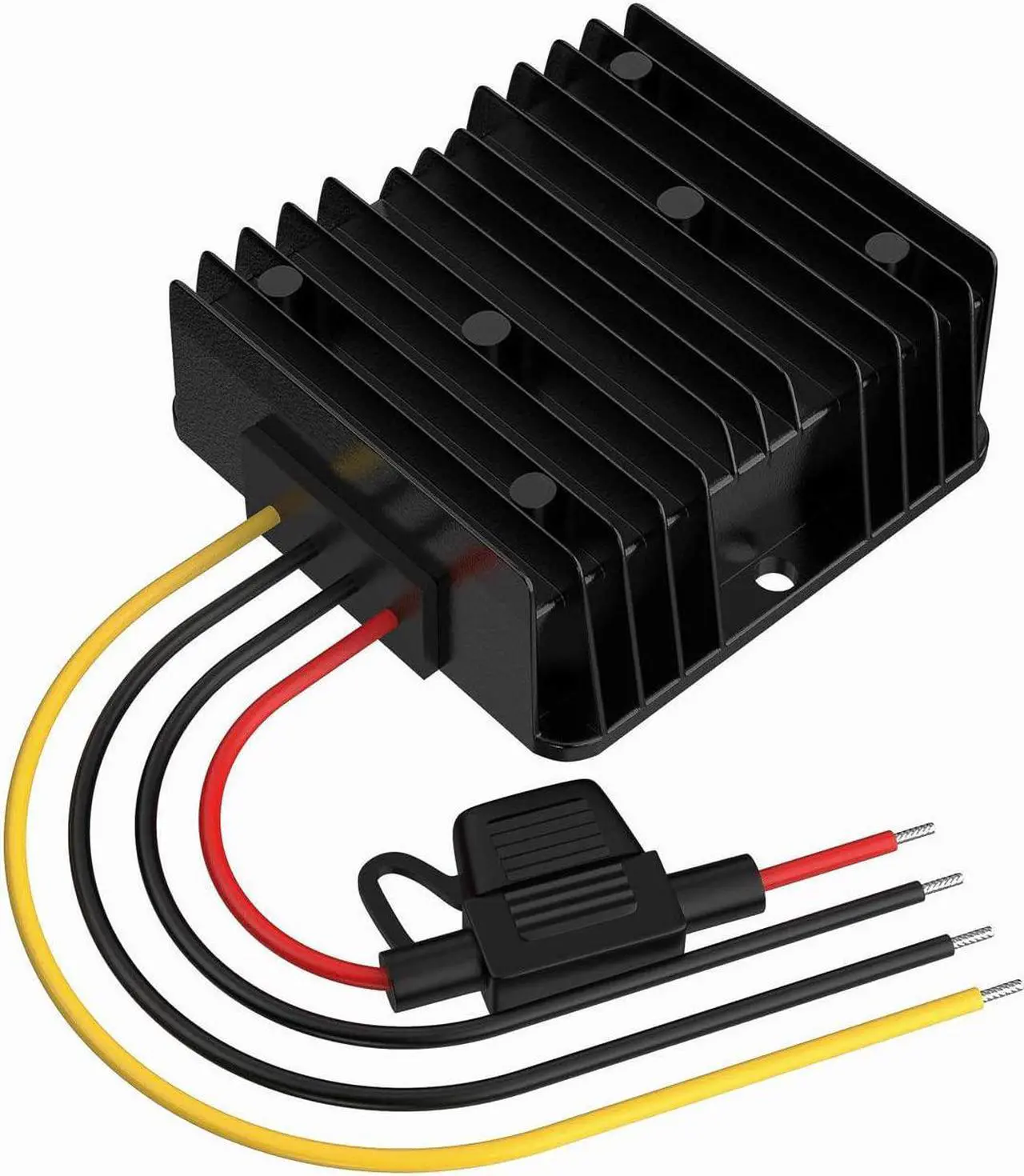 Main image of DC-DC Boost Converter, DC Converter 12V to 24V 10A 240W Power Voltage Converter with Fuse Waterproof, Step-Up Transformer for Golf Cart LED Light Motor Truck Vehicle Boat etc. (Accept DC9-20V Inputs)