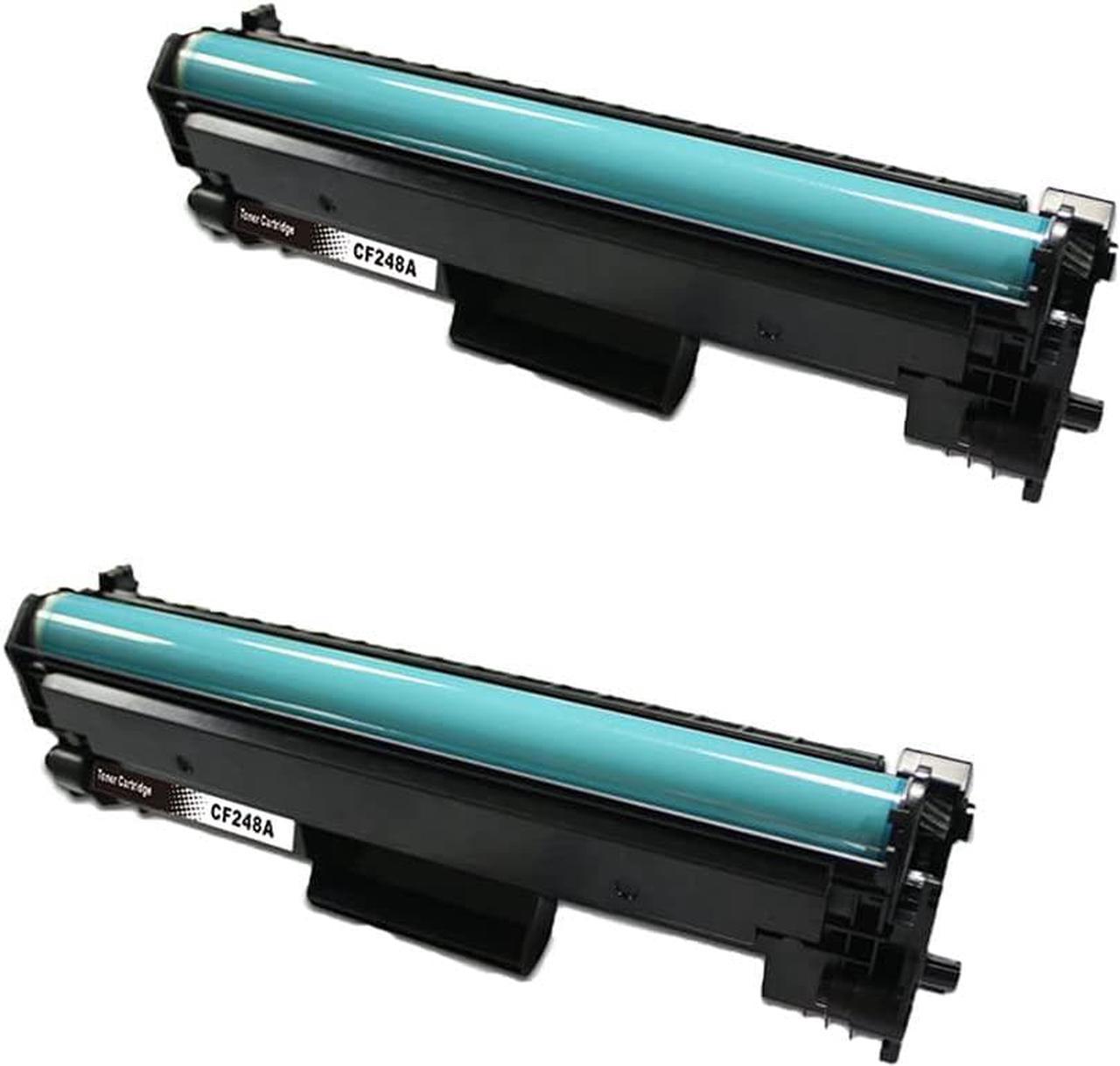 2 Pack PrinterPro Compatible Replacement for HP 48A (CF248A)/48A/hp48/hp48A Black Toner Cartridge for HP Laserjet Pro MFP M15a M15w M16 MFP M28a MFP M28w MFP M29a MFP M29w MFP M31w (2 Pack)