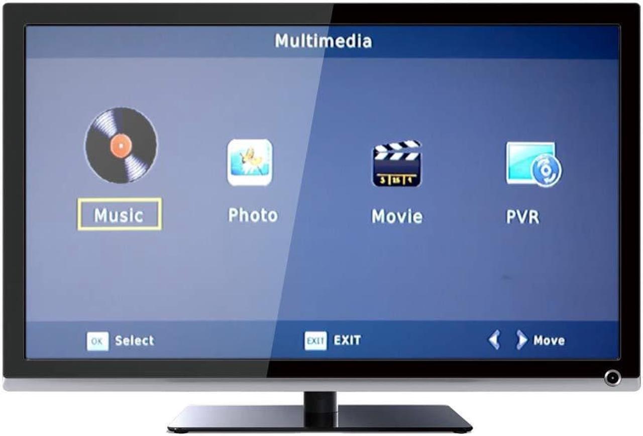 Alt view image 5 of 6 - HomeWorx ATSC Digital Converter Box with TV Tuner TV Recording USB Multimedia Function (HW-150PVR-Y22)