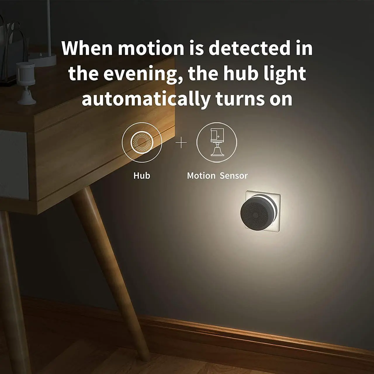 Alt view image 7 of 7 - Aqara M1S Smart Hub, Wireless Smart Home Bridge for Alarm System, Home Automation, Remote Monitor and Control, Supports Apple Siri, Alexa, Google Assistant, Apple HomeKit and IFTTT