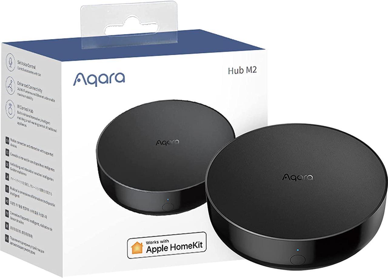 Main image of Aqara Smart Hub M2, Smart Home Bridge For Alarm System, IR Remote Control, Home Automation, Supports Alexa, Google Assistant, Apple HomeKit And IFTTT