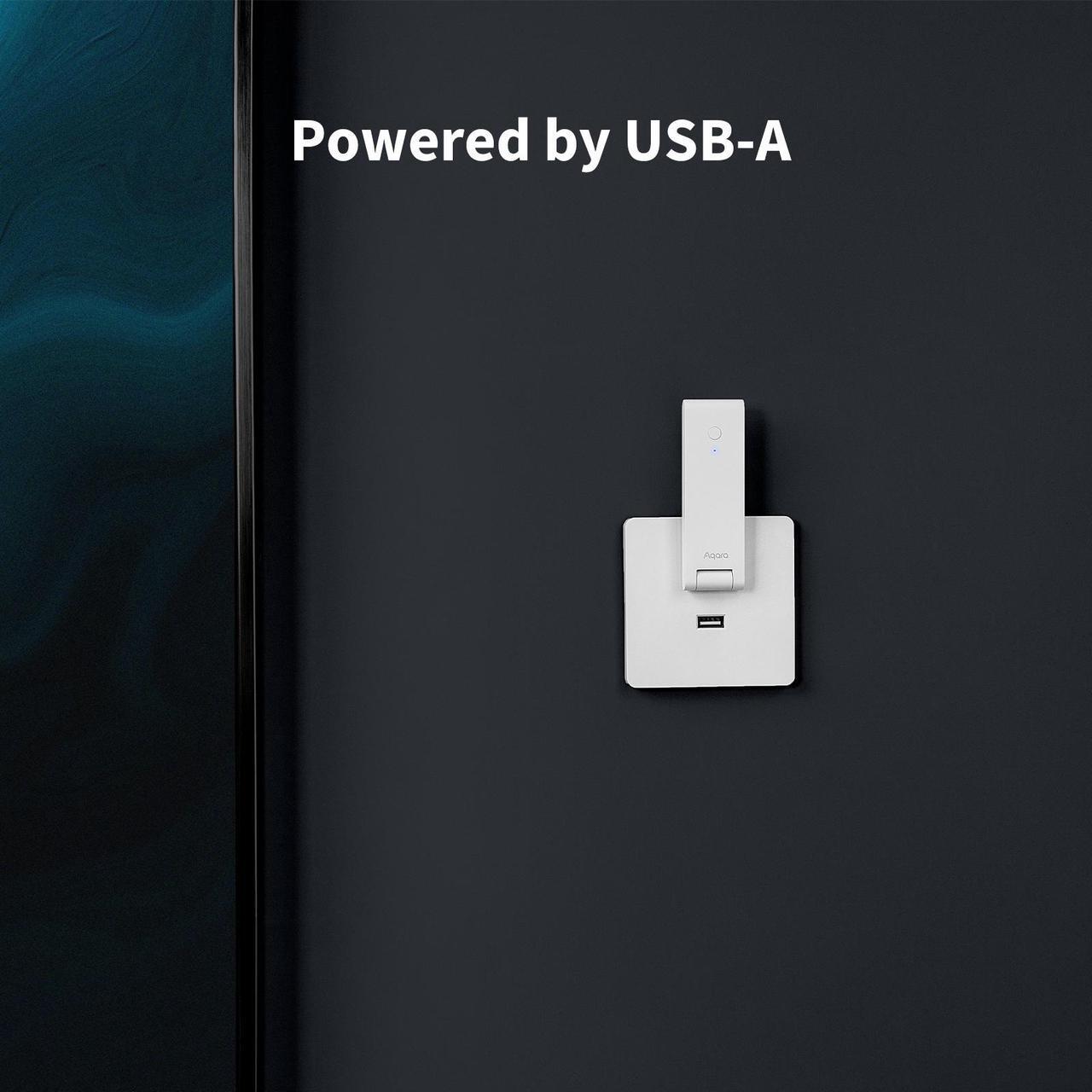 Alt view image 2 of 6 - Aqara Smart Hub E1, ZigBee 3.0 Protocol, USB Interface for Power Supply and Data Transmission, Small Size,Supports 1T1R Wi-Fi and Can Serve as a Wi-Fi Relay, Compatible to Apple HomeKit