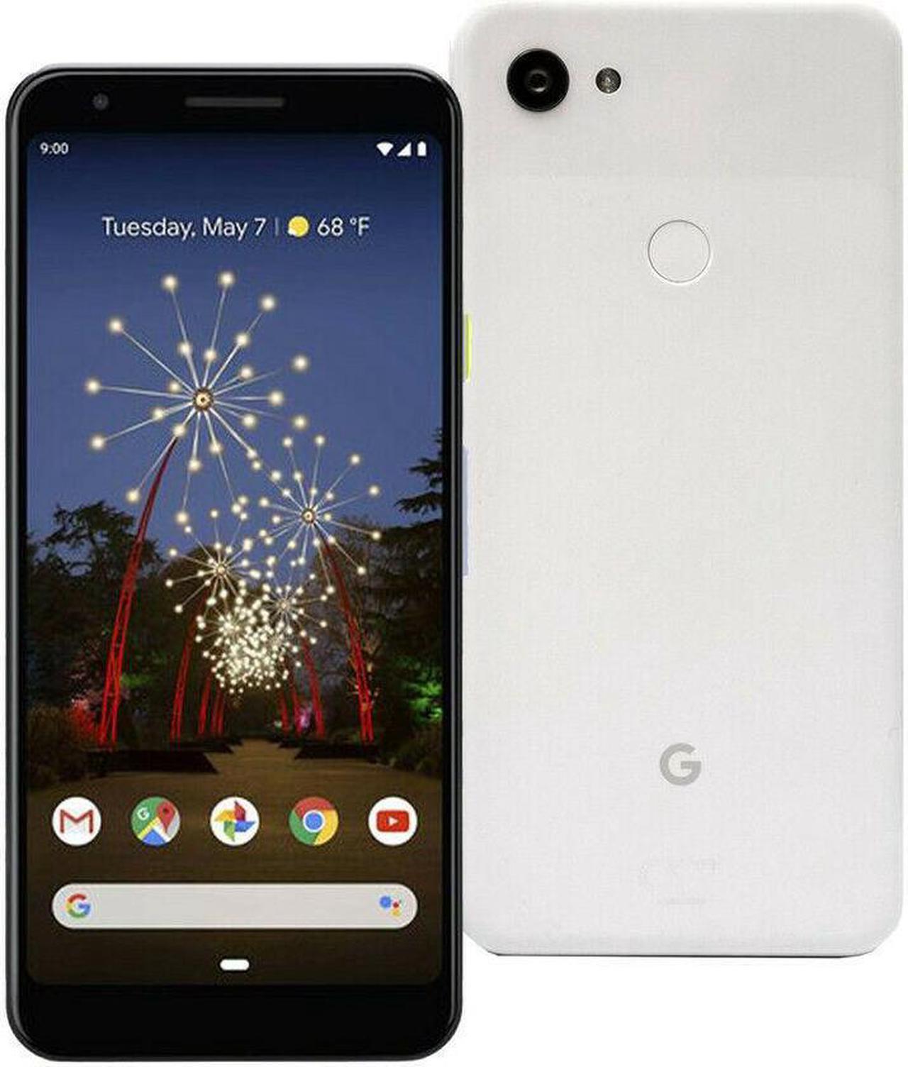 Main image of Google Pixel 3A 64GB Clearly White Global Unlocked Fast Shipping FedEx DHL Clearance Sale Fast Shipping 5 Days FedEx