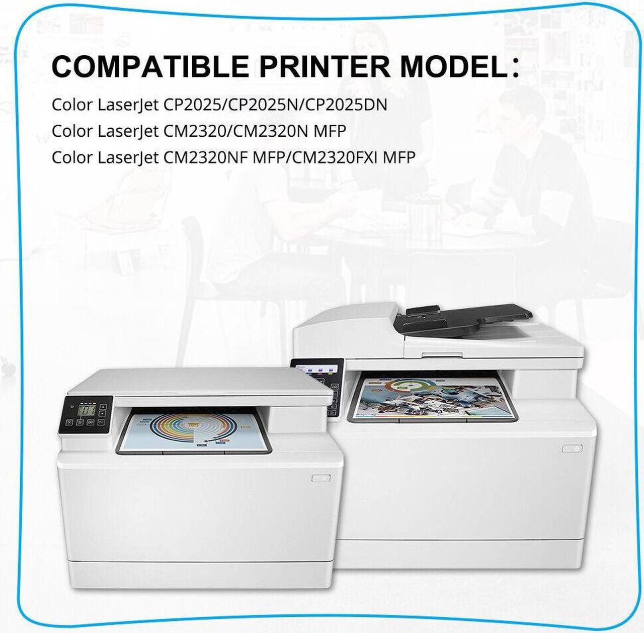 Alt view image 3 of 7 - 4P For HP LaserJet CP2025dn CP2025n CM2320nf MFP Color Toner CC530A 304A ink - OEM