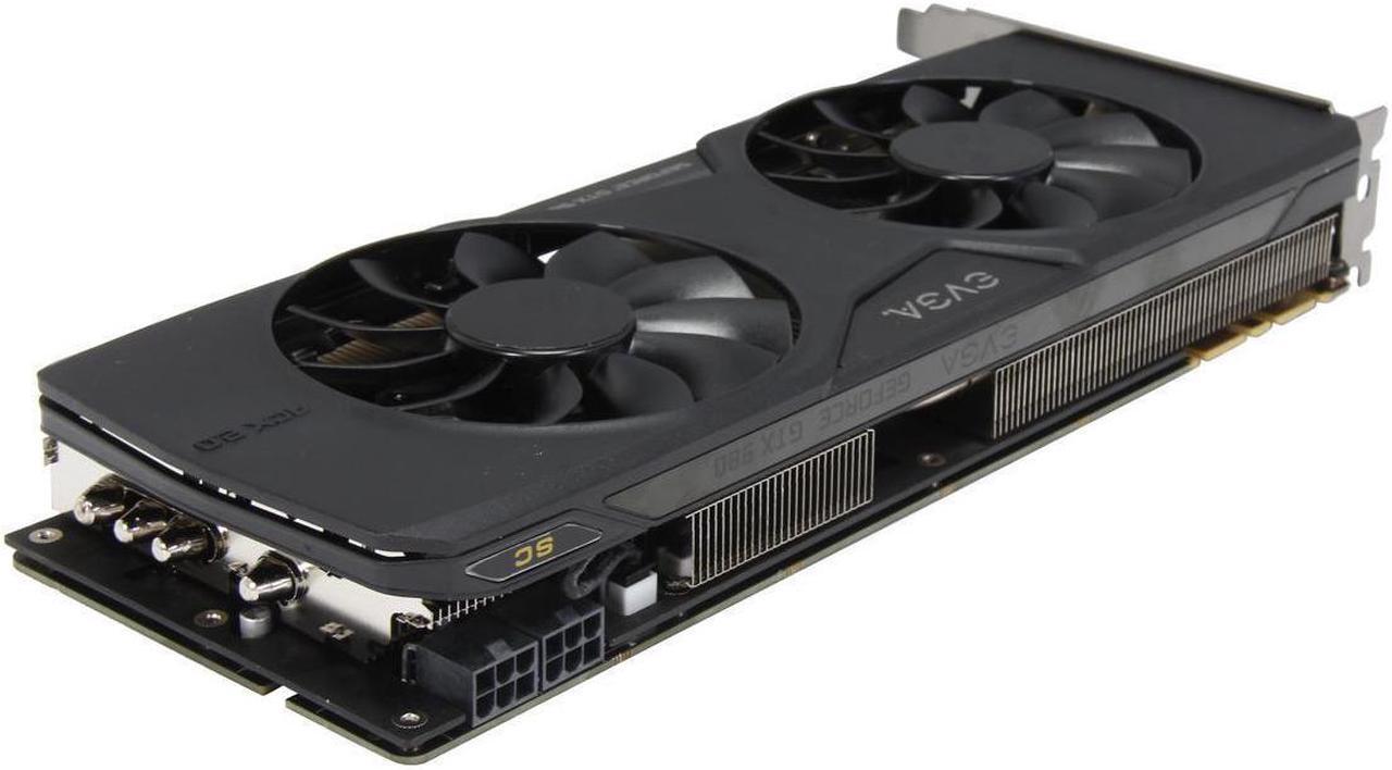 Alt view image 8 of 14 - EVGA GeForce GTX 980 04G-P4-2983-KR 4GB SC GAMING w/ACX 2.0, 26% Cooler and 36% Quieter Cooling Graphics Card