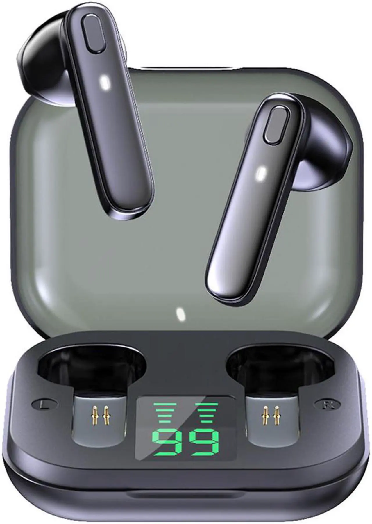 Main image of Abelanja TWS Earphone Bluetooth-compatible Wireless Headset Deep Bass Earbuds True Wireless Stereo Headphone With Mic Sport Earphone