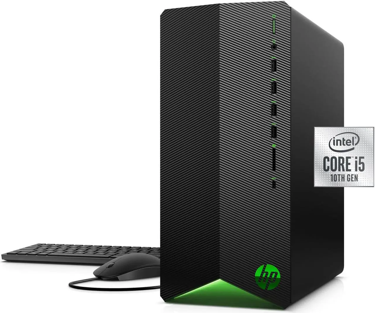 Alt view image 6 of 6 - HP Pavilion Gaming Desktop TG01-1183w, Intel® Core™ i5-10400F Processor, 8GB Memory, 256GB SSD, NVIDIA® GeForce RTX™ 3060 graphics card with 12 GB GDDR6 dedicated memory
PC Computer